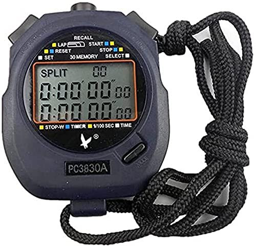 Chronomètre électronique 30 pistes de course à pied chronomètre de sport chronomètre électronique