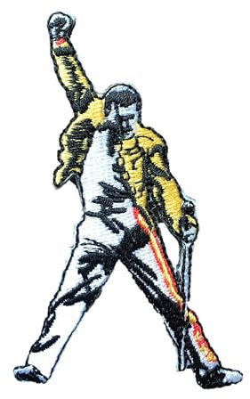 British Rock Band bestickter Aufnäher für Kleidung, zum Aufnähen oder Aufbügeln, trendiges DIY-Mode-Accessoire, einzigartiges dekoratives Logo für Jacken, Jeans, Taschen, Vintage-Bekleidung