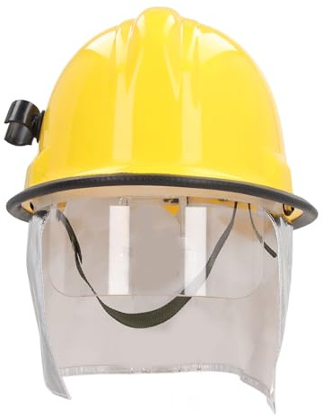 Sonew Feuerwehr-Schutzhelm, Notfall-Rettungs-Schutzhelm, Höhen- und Rettungs-Schutzhelm, Doppellagig, Flammhemmend, Feuerwehr-Schutzhelm, Stoßfest