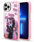 RUIZHAOHUA Cute Scream Horror Skelett Schädel Design Hülle für iPhone 15 Pro Max Aesthetic Funny Cartoon Schutzhülle für Frauen und Mädchen - Rosa