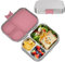 VITONIS Fiambrera de acero inoxidable para niños,Fiambrera Bento de acero inoxidable con 3 compartimentos,Fiambrera impermeable apta para niños y adultos, apta para lavavajillas
