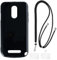 Custodia TPU con Tracolla/Collana a Spalla Compatibile con Brondi Amico Smartphone 4G, Cover Protettiva Antiurto con Laccio Regolabile
