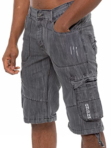 Hommes Cargo Shorts Bermudas classique Coton Homme Casual Short avec Poche