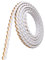 SHINEOFI Baguette Moulure Adhésive Flexible Moulage Décoratif Autocollant pour Coins Encadrements de Bords de Carrelage