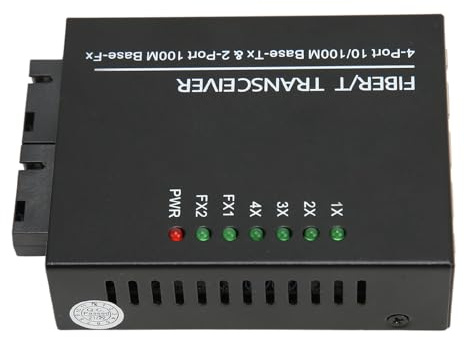 Generic Fiber Transceiver Optical Cable Individual Mode Single Fiber Optical Transceiver Transmitter Receiver Single Mode Network (GB Plug)