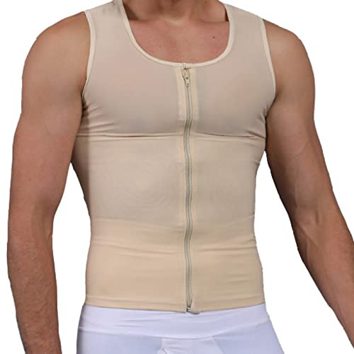 YRYRYW T-Shirt compressivo da Vita Allungata per Uomini - Corsetto corporeo Allungato Senza Maniche Household faucets