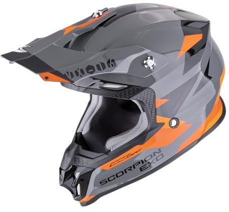 SCORPION VX-16 EVO AIR ROD Grey-Orange M