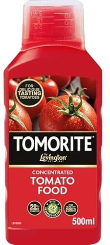 Tomorite Tomato Plant Liquid Feed Concentrate – Nutrient Rich Plant Food for Tomatoes, Vegetables & Fruiting Plants – High Potash Formula for Healthy Growth (500ml)