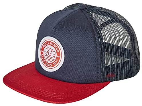 Helly Hansen Unisex HH Flatbrim Trucker Cap, Navy 2.0, STD