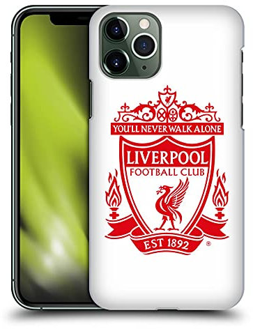 Head Case Designs Offizielle Liverpool Football Club Weiss 2 Crest 1 Harte Rueckseiten Handyhülle Hülle Huelle kompatibel mit Apple iPhone 11 Pro