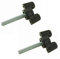 2X Wing Screw Threaded Bolt Plastic Head M4 M5 M6 Fastener Butterfly Handles KNOB 4MM 5MM 6MM Screws (M5x25)