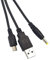 Skywin PSP Charger Cable 6 Feet 2-in-1 Replacement Charger Cable Compatible with Playstation Portable PSP 1000 2000 3000 and PS3