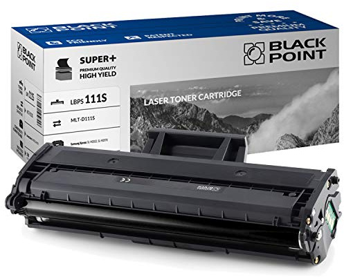 BLACK POINT Toner Kompatibel zu MLT-D111S (D111S) - Schwarz - für Samsung: SL-M2022, SL-M2022W, SL-M2070, SL-M2070F, SL-M2070FW, SL-M2070W, Xpress: SL-M2026W, SL-M2026