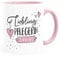 SpecialMe® Tasse Lieblings-Pflegerin personalisierbar mit Namen persönliche Geschenke kleines Dankeschön inner-rosa Keramik-Tasse