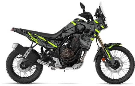 Kit de decoración (pegatinas) para Yamaha Tenere 700 2019-2022 (amarillo)