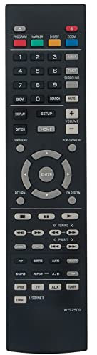 WY92500 Ersatz Fernbedienung - VINABTY Neu WY92500 ErsatzFernbedienung passt für Yamaha FB WY92500 BRX-750 HiFi Remote Controller
