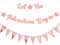 Elicola Let The Adventure Begin Banner für Abschlussfeier/Abschlussparty-Dekorationen/Ruhestandsparty, Bon Voyage Party, Abschlussfeier, Dekoration (Roségold)