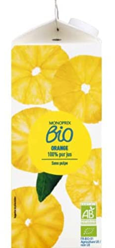 Monop biologique Jus d orange bio - La brique de 1,75 l