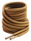 VSUDO 150 cm Lacci Bronzo Rotondi per Scarponi/Stivali, Stringhe ø4 mm per Scarpe da Passeggio, Tan Boots Lace, Lacci Bronzo per Scarpe da Lavoro/Escursionismo/Sicurezza/Trekking (2 Paia-Bronzo-150cm)