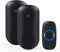 SECRUI Wireless Doorbell, Electric Cordless Door Bells Chime IP55 Waterproof Battery Operated at 1000ft Long Range with 52 Melodies 5 Volume 2 Plug in Receivers Easy Install for Home, Front, Classroom