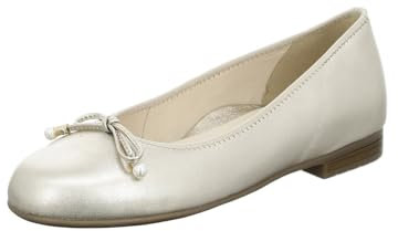 ARA Damen SARDINIA Ballerina, PLATIN, 41