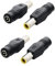iHaospace 4 Stück DC 5.5 x 2.1mm auf DC 8mm Adapter für Jackery Explorer 160/240/500/1000 Power Station und Solar Panel