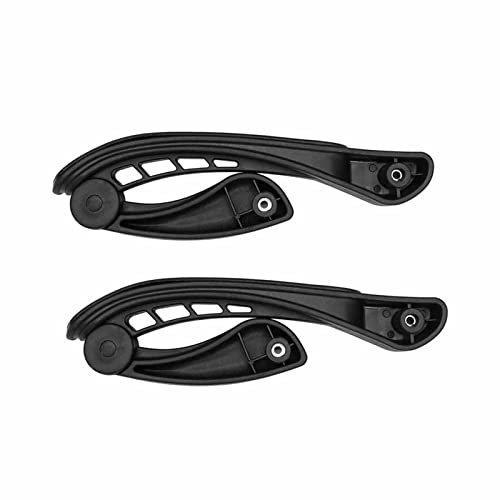 Amagogo 2 Pieces Universal Office Chair Armrest Chair Armrest Lightweight Accessories Delicate Movable for Gaming Chair Computer Chair Office Chair, 4 Holes