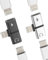 Adaptateur Lightning Jack 2en1(lot de 2)accessoire Ecouteur Iphone Certifié Apple MFI Chargeur Cable Double Prise Adaptador Voiture Casque Audio pour 14 13 12 11 Pro Max 7 8 Plus X Ipad 2 Splitter Aux