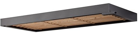 Gutta Rechteckvordach BS Timber 200 Anthrazit | Maße: 200 x 90 cm
