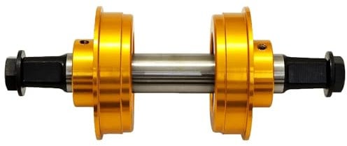 YST BMX American Sealed Bearing 127mm Bike Tretlager, Gold, YT2892