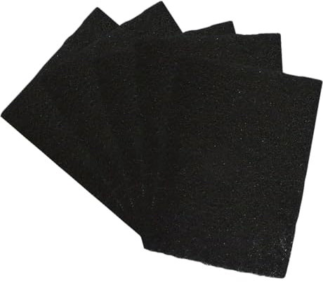 Linxor - Lot de 5 filtres à Charbon Actif pour composteur, Poubelle à Compost - Rectangle