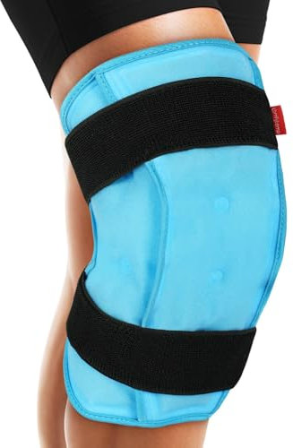 Comfytemp Impacco di Ghiaccio per Ginocchio 3D Riutilizzabile, Terapia di Compressione Calda e Fredda per la Chirurgia di Sostituzione del Ginocchio, per Alleviare il Dolore al Ginocchio