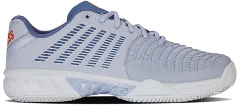 K-Swiss Men's Express Light 3 Tennis Shoe, Arctic Infinity Scrlt Ibis, 9.5 UK
