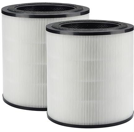 Supremery Air 4000 Ersatzfilter kompatibel mit Bosch Air 4000 Luftreiniger, 3-in-1 H13 True HEPA mit Hocheffizienter Aktivkohle und Vorfilter (2 Stück)
