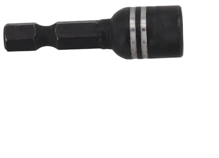 8mm Magnetic Hex Socket Adapter with 1/4inch Hex Shank for Pneumatic and Electric Screwdrivers Hand Tool Compatibility (8x42mm)