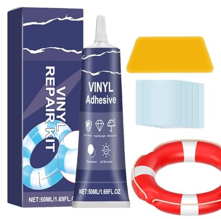 Air Mattress Repair Kit Repair Patches | Raft Patch Kit for Blow Up PVC PU Pools, Hot Tubs, Air Mattresses, Tents, Rafts, Floats, Toys, Loungers, Camping Gear
