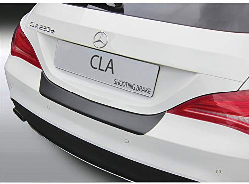 RGM ABS Heckstoßstangenschutz passgenau | kompatibel mit Mercedes CLA Shooting Brake Sport/250 AMG Line 2015-2018 Schwarz