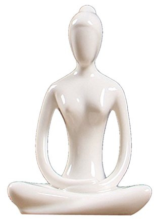 Sharplace Yoga Figuren mit verschiedenen Stellungen, Aufenthaltsraum Tischdeko, Typ 3