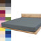 JONA SLEEP® Spann-Bettlaken (180-200 x 200 cm) Premium Spannbettlaken - 220gm² - hält über 150 Wäschen Stand | ÖKO-TEX 100 (Anthrazit)