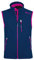 Trollkids Trollfjord Weste, Marineblau/Magenta, Größe 110