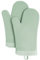 KitchenAid Ribbed Soft Silicone Oven Mitt Set, Pistachio 2 Count