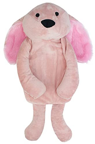 TeddyTs Animal Cuddly Soft Thermal Hot Water Bottle (Pink Rabbit)