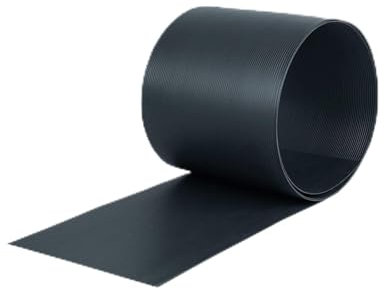 LARS360 10 Stück Hart PVC Sichtschutzstreifen Sichtschutz Windschutz Garten Doppelstabmattenzaun für Gartenzaun, Balkon, 2,5m x 19cm (Anthrazit)