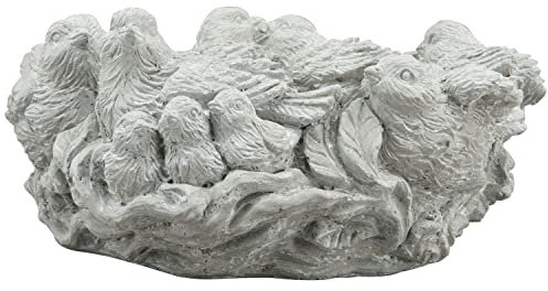 Exner GmbH Schale Valo - Zement - 26,5x26,5x12 cm