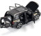 1/32 Für Mitsubishi Pajero Legierung Diecast Automodell Hohe Simulation Sound Licht Spielzeug Dekoration (Color : Schwarz.)