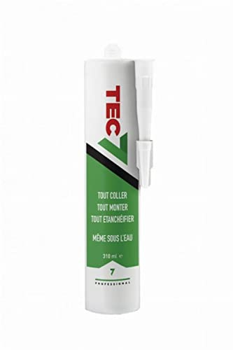 Colle-joint TEC7 tout coller étancher - Blanc 310 ml - 535206227