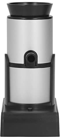 Handheld Smoker, Steak Lachs Smoker Geräucherte Lebensmittel Leicht zu Reinigen, Leicht, Abnehmbares Design, Rutschfeste Taste, Aluminiumlegierung, Zinklegierung für die Küche (Silber)
