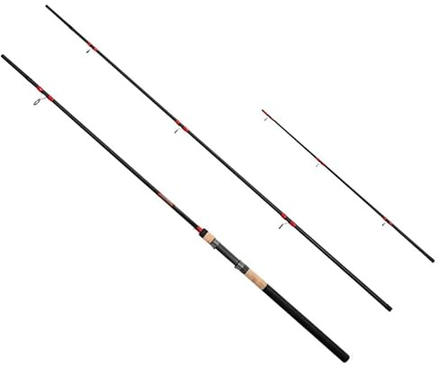 Delphin Leeder Feeder 360cm 100g 3-teilig Red Edition Method Feeder Angelrute