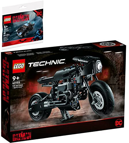 Lego 42155 The Batman BATCYCLE & 30455 Batmobile Polybag