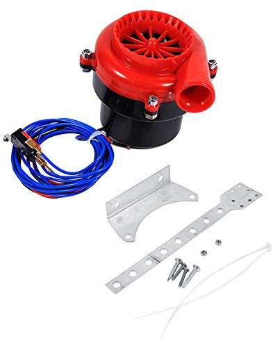 finto turbo + silenziatore turbo auto falso auto, auto elettronico falso scarico turbo valvola di decompressione suono BOV simulatore accessorio di ricambio auto per falso turbo